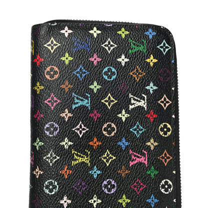 Louis Vuitton Monogram Multicolor Zippy Wallet Black Grenade 14 of 15