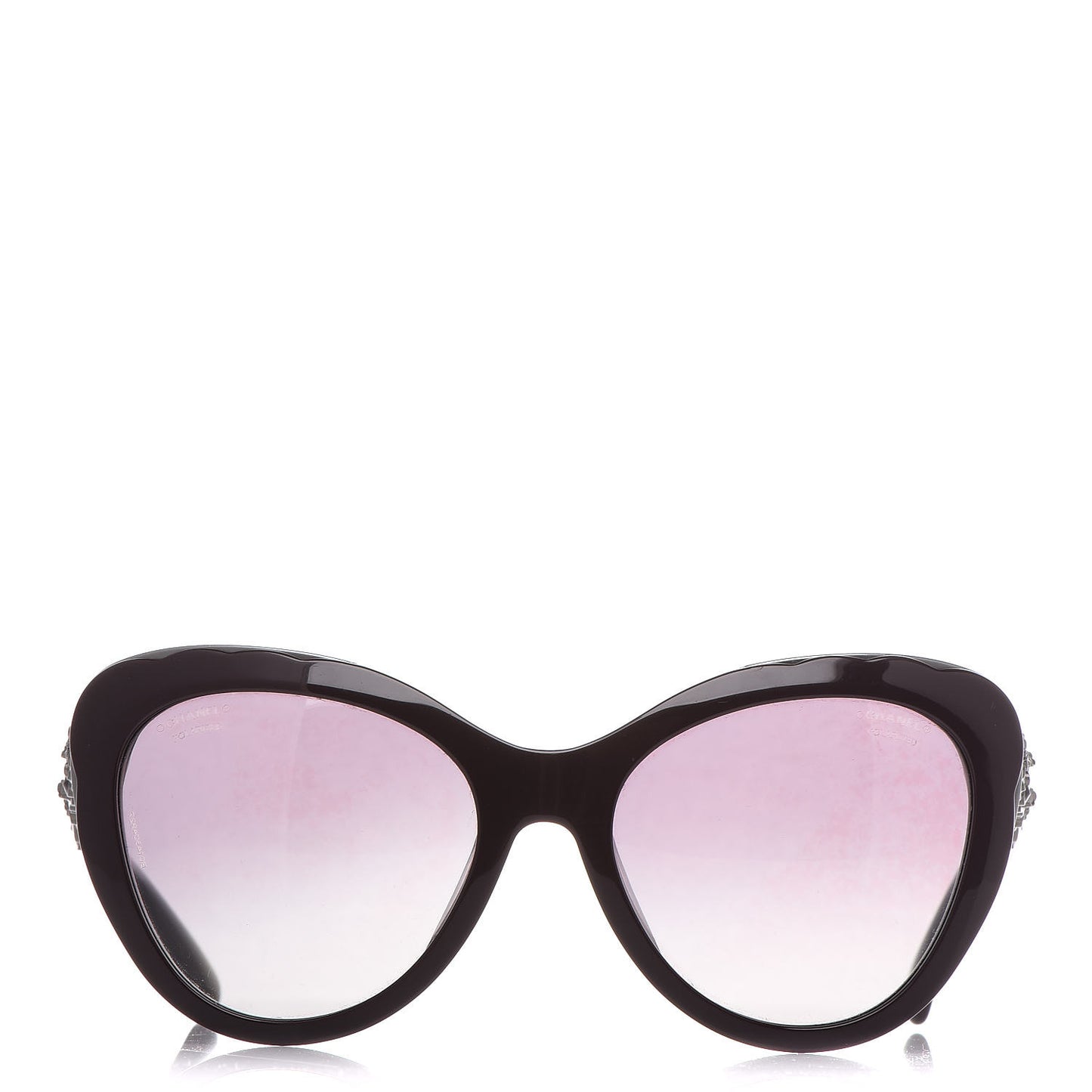 Polarized Bijou Cat Eye Sunglasses 5354 Bordeaux