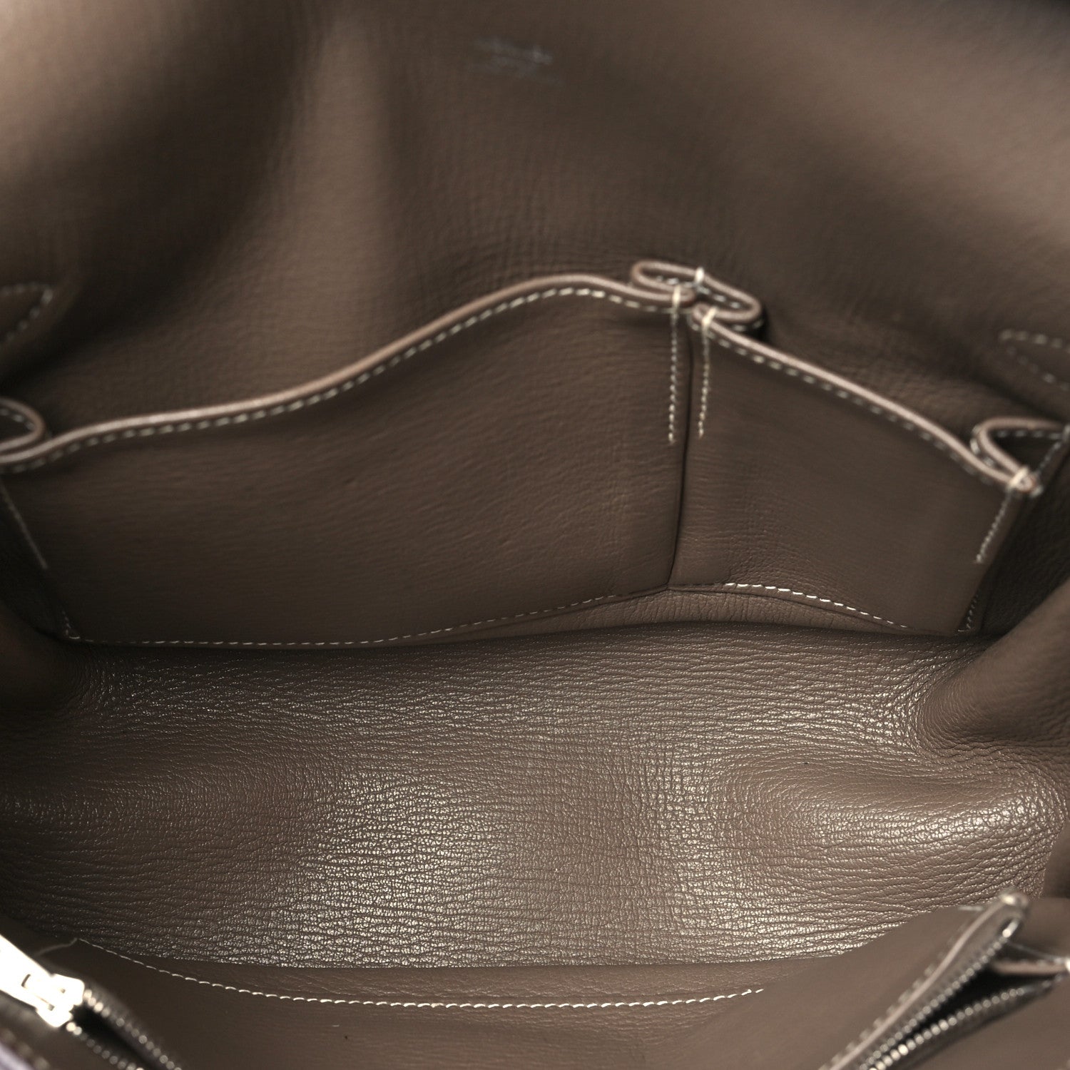 Hermes Taurillon Clemence Jypsiere 28 Etoupe 5 of 11