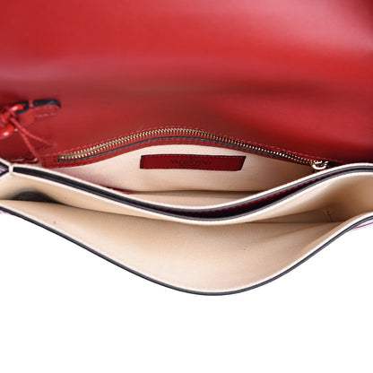 Valentino Garavani Nappa Monochrome Rockstud Wristlet Clutch Rosso Valentino 5 of 8