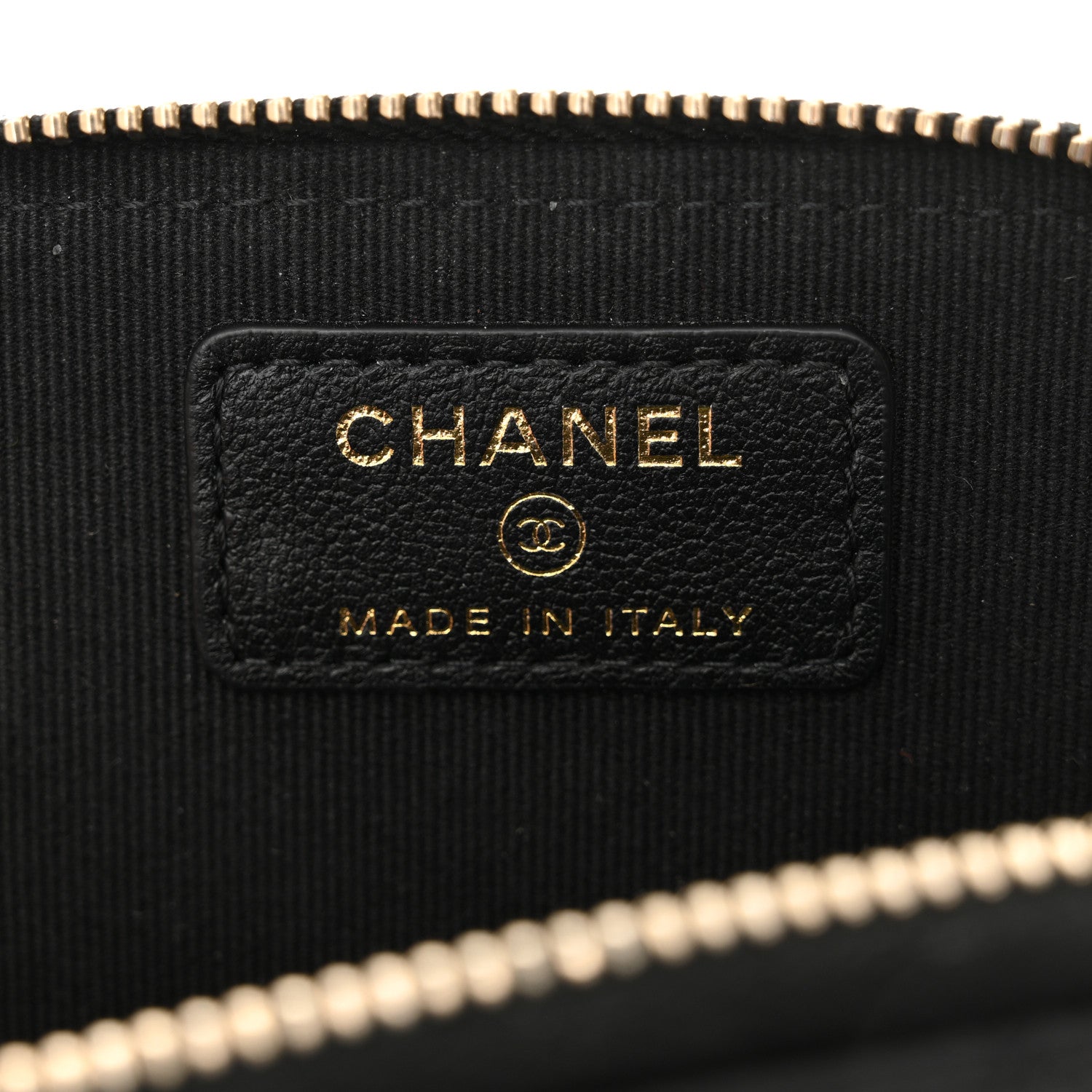 Chanel Lambskin Quilted CC Phone Holder Black 6 of 11