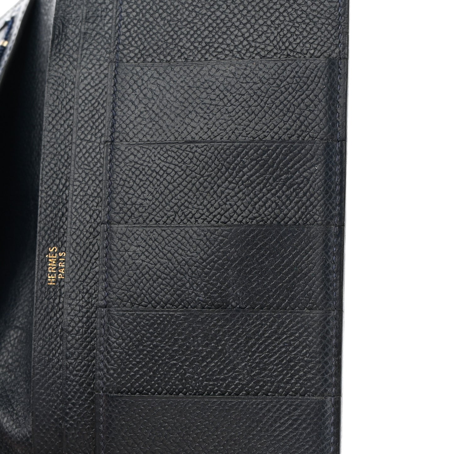 Epsom Bearn Gusset Wallet Bleu Indigo