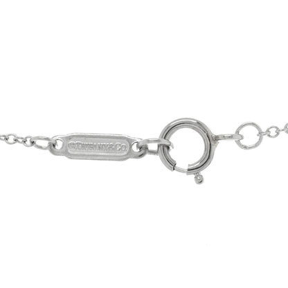 Tiffany Platinum Diamond Extra Mini Heart Pendant Necklace 4 of 4