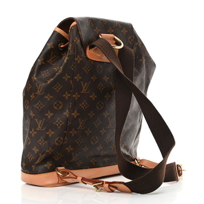 Louis Vuitton Monogram Montsouris GM Backpack 3 of 15