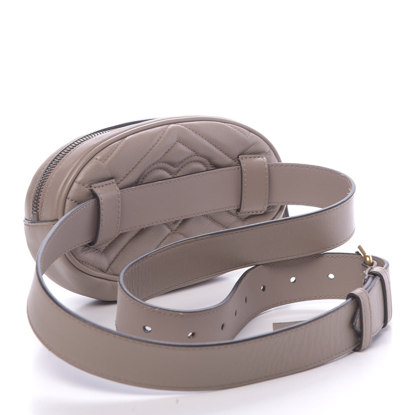 Calfskin Matelasse GG Marmont Belt Bag 95 38 Porcelain Rose
