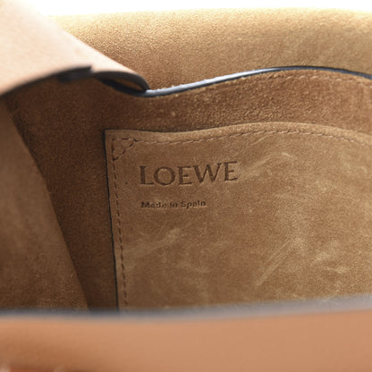 Loewe Grained Calfskin Small Gate Crossbody Bag Caramel Pecan 6 of 9