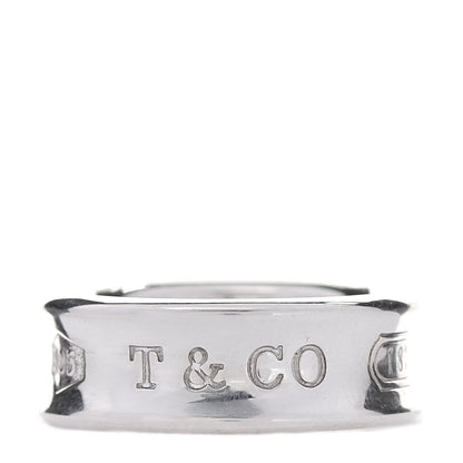 Tiffany Sterling Silver 1837 Ring 49 5 1 of 8