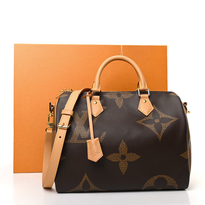 Louis Vuitton Reverse Monogram Giant Speedy Bandouliere 30 10 of 10