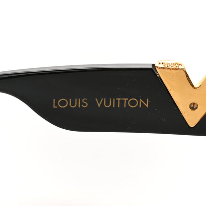 Louis Vuitton Acetate My Fair Lady Sunglasses Z1254W Black 6 of 9