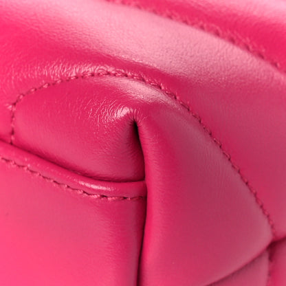 Saint Laurent Calfskin Y Quilted Monogram Toy Loulou Crossbody Bag Freesia 8 of 8