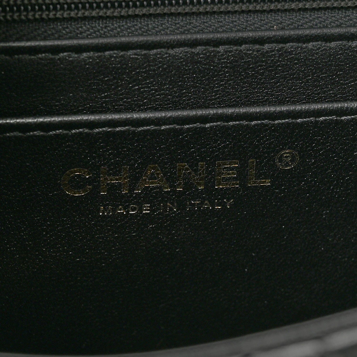 Chanel Lambskin Quilted Resin Graphic Frame Flap Bag Black White 6 of 11