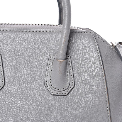 Givenchy Sugar Goatskin Mini Antigona Pearl Grey 11 of 12