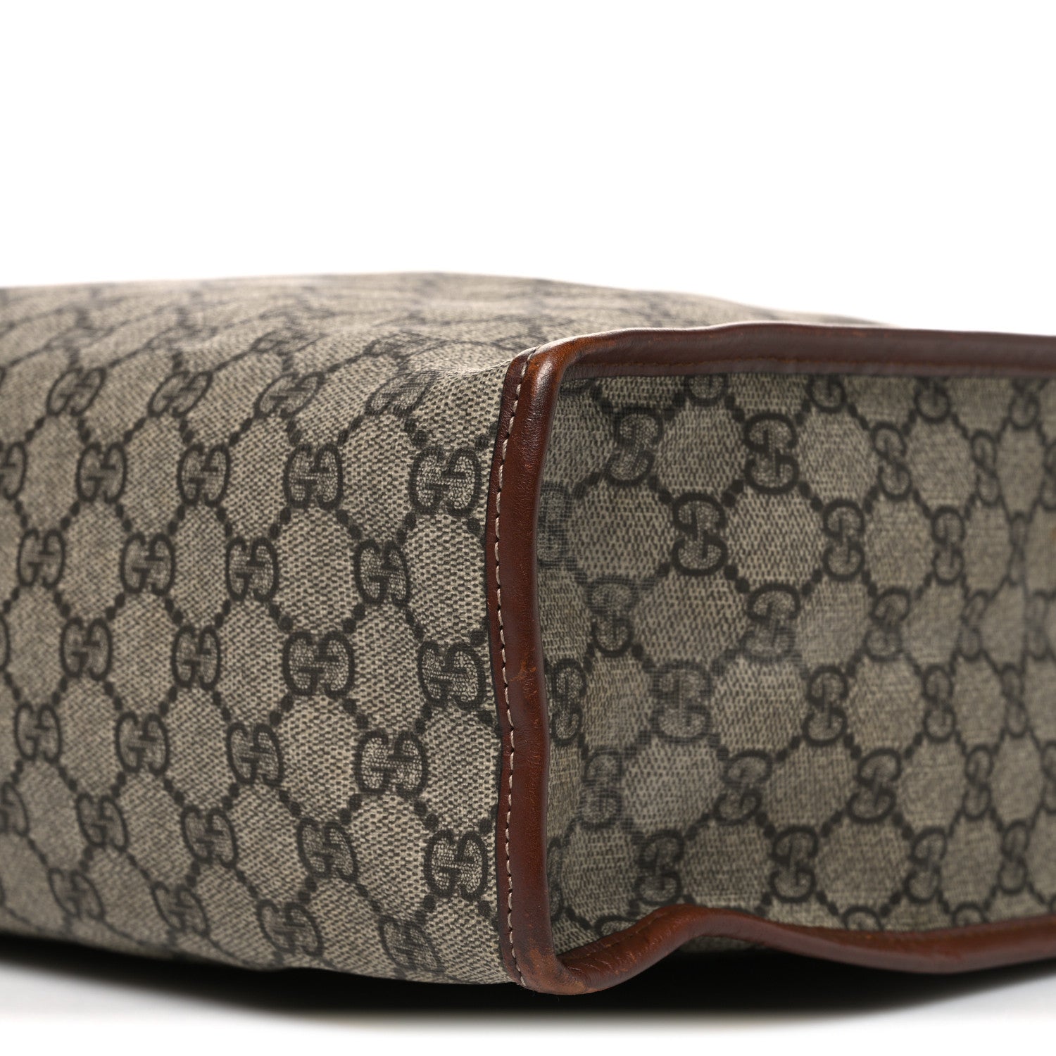 Gucci GG Plus Monogram Small Signature Web Loop Vertical Tote Light Brown 10 of 10