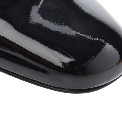 Chanel Patent Low Heel Ballerina Pumps 39.5 Black 14 of 16