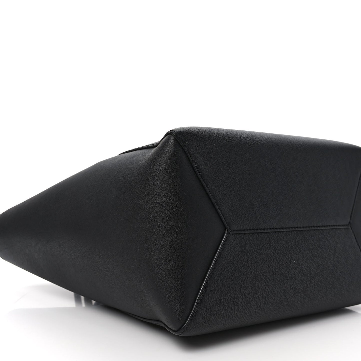 Calfskin Lockme Cabas Black