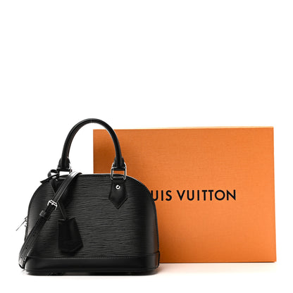 Louis Vuitton Epi Alma BB Black 10 of 10