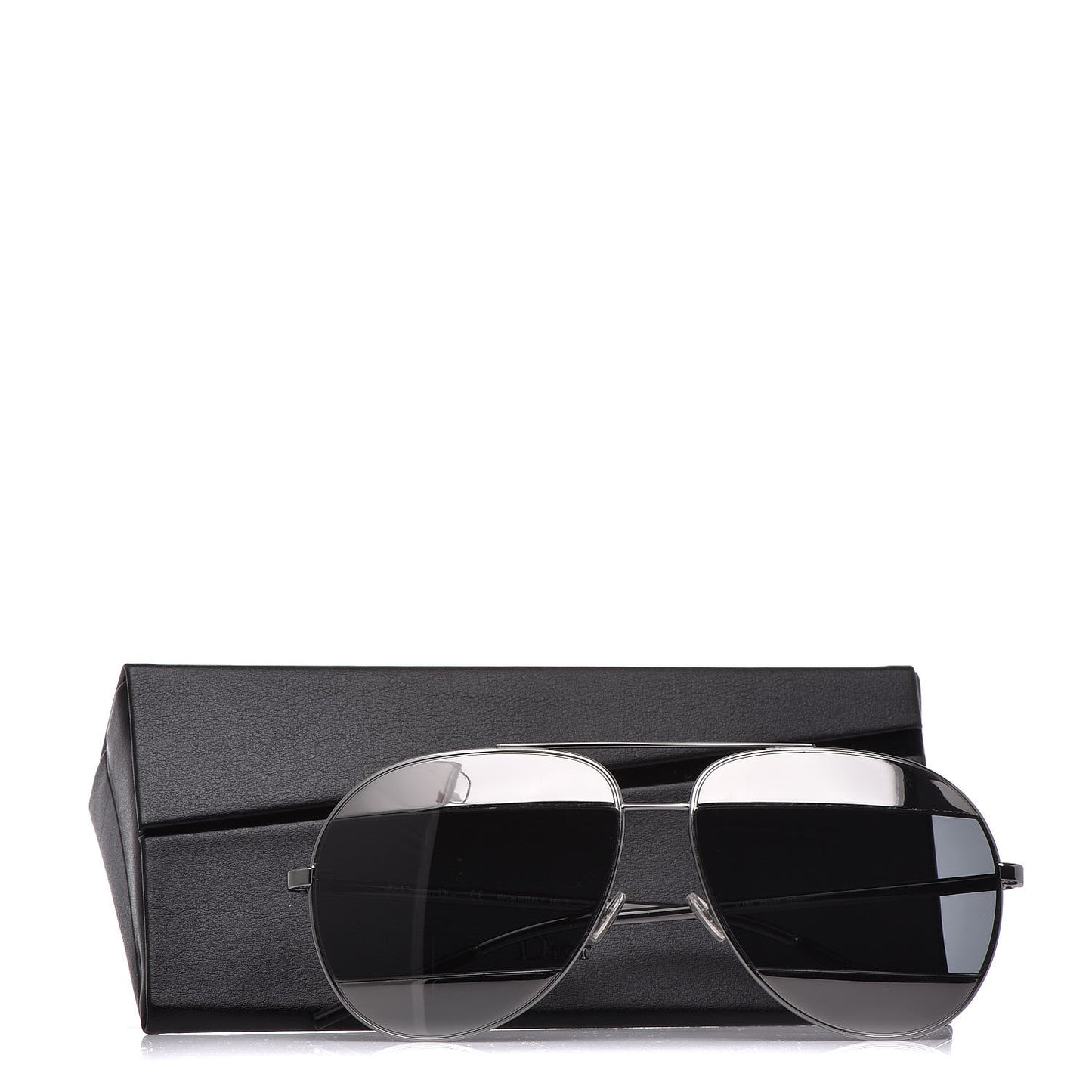 Split 1 Aviator Sunglasses Black