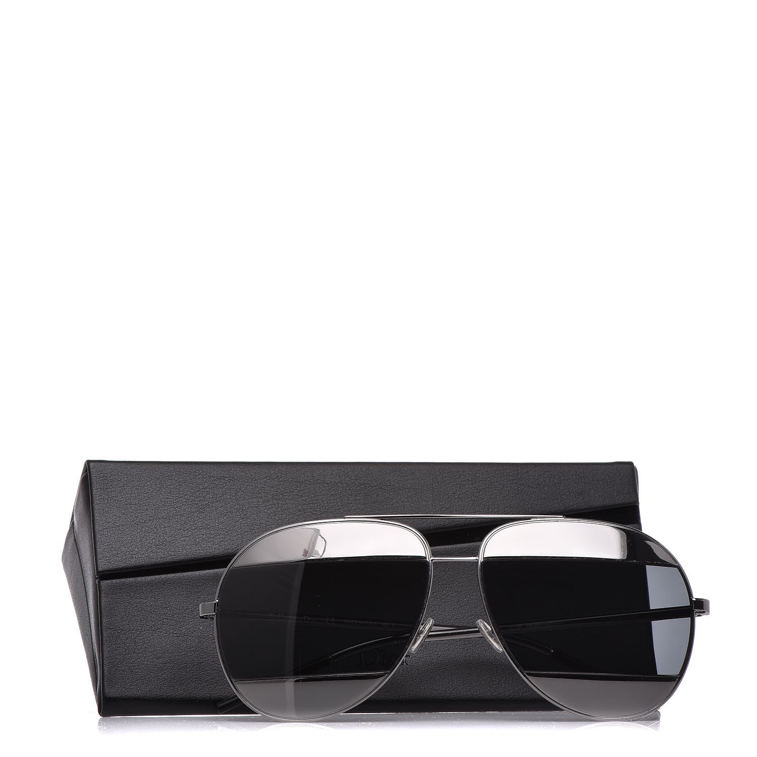 Christian Dior Split 1 Aviator Sunglasses Black 8 of 8