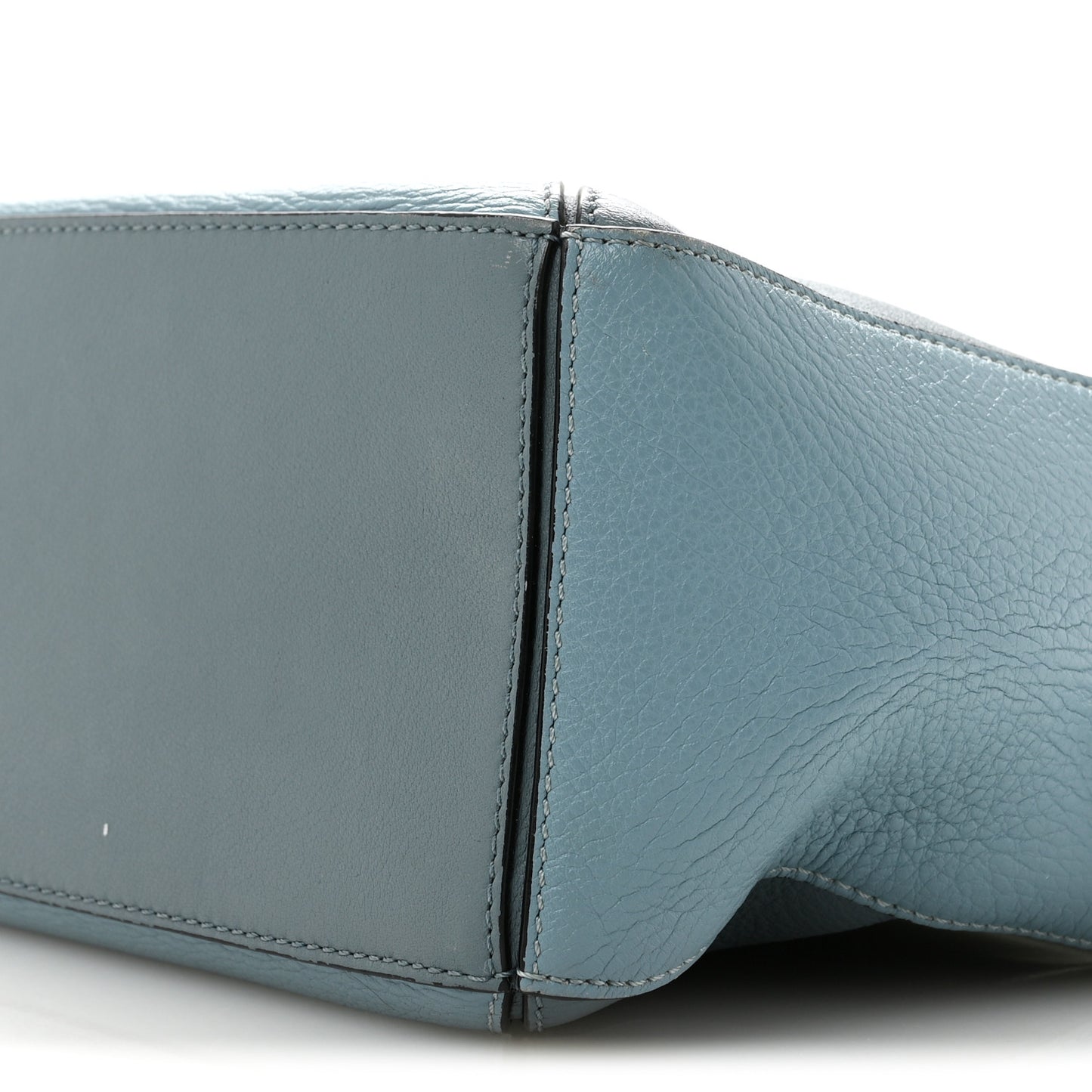 Calfskin Small Puzzle Bag Aqua Light Blue Stone Blue