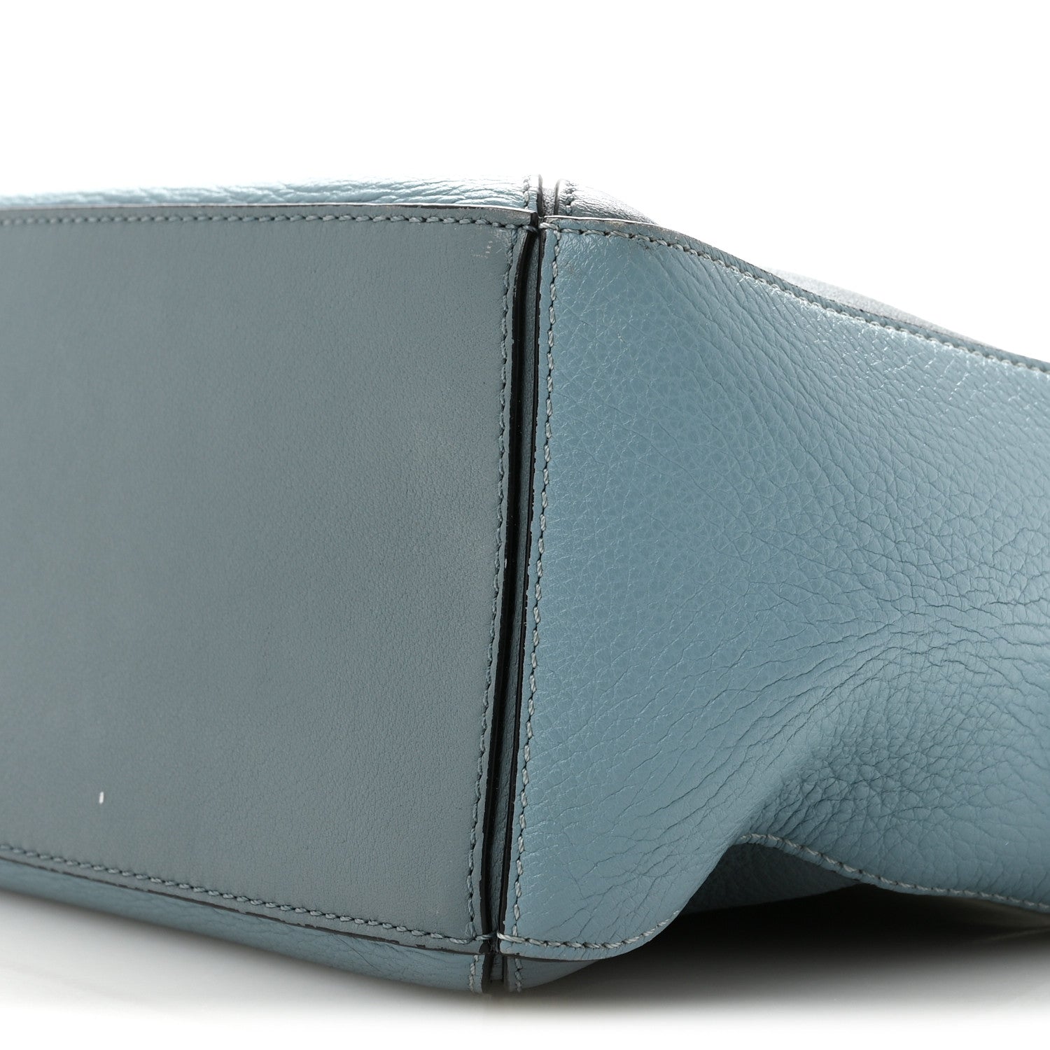 Loewe Calfskin Small Puzzle Bag Aqua Light Blue Stone Blue 9 of 12
