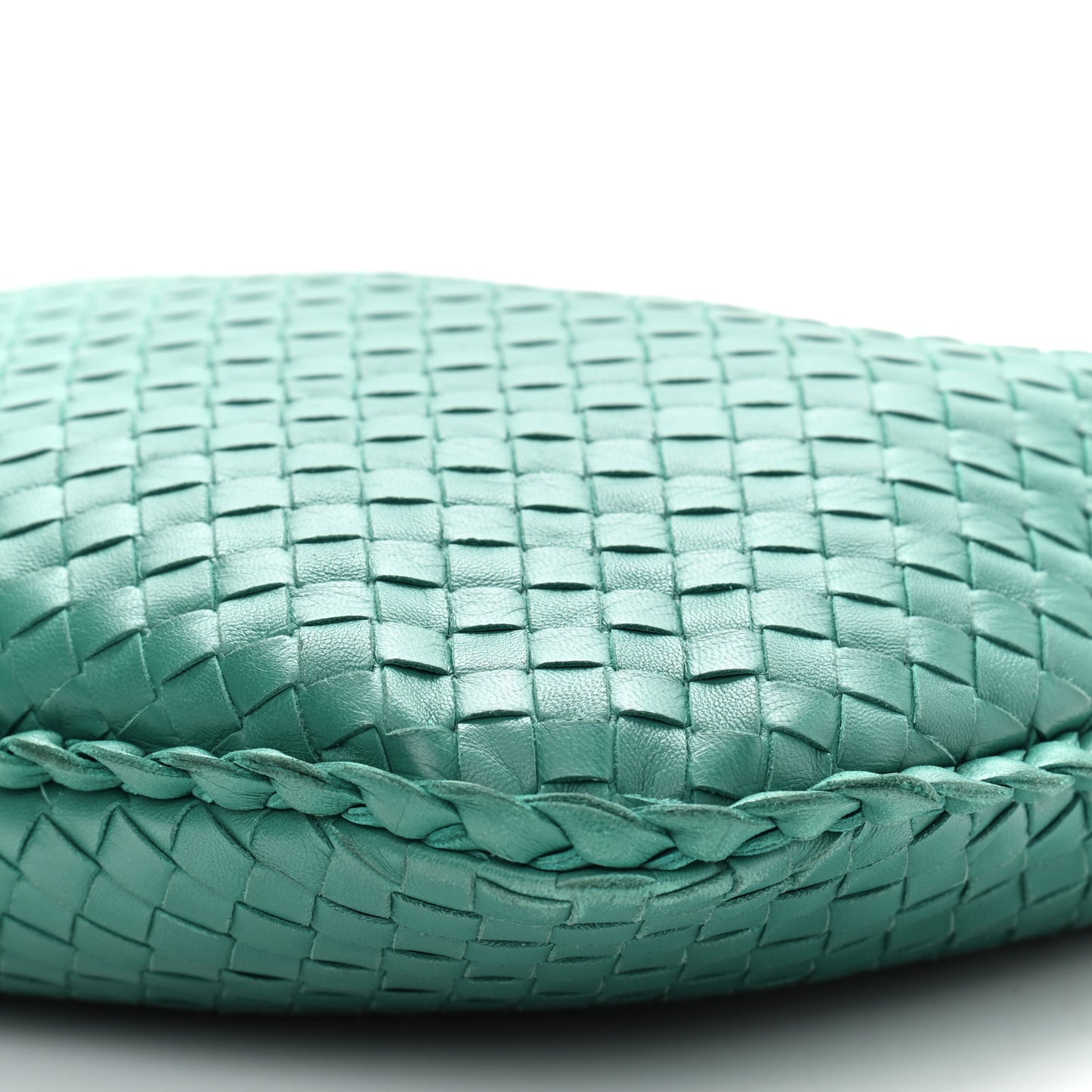 Nappa Intrecciato Medium Veneta Hobo Lagoon