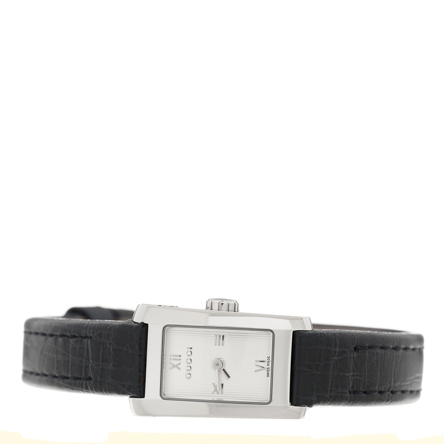Gucci Stainless Steel Calfskin 15mm 8600L Quartz Watch 2 of 4