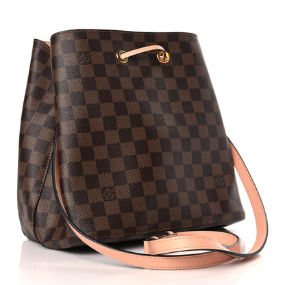 Louis Vuitton Damier Ebene Neonoe MM Venus Pink 3 of 9