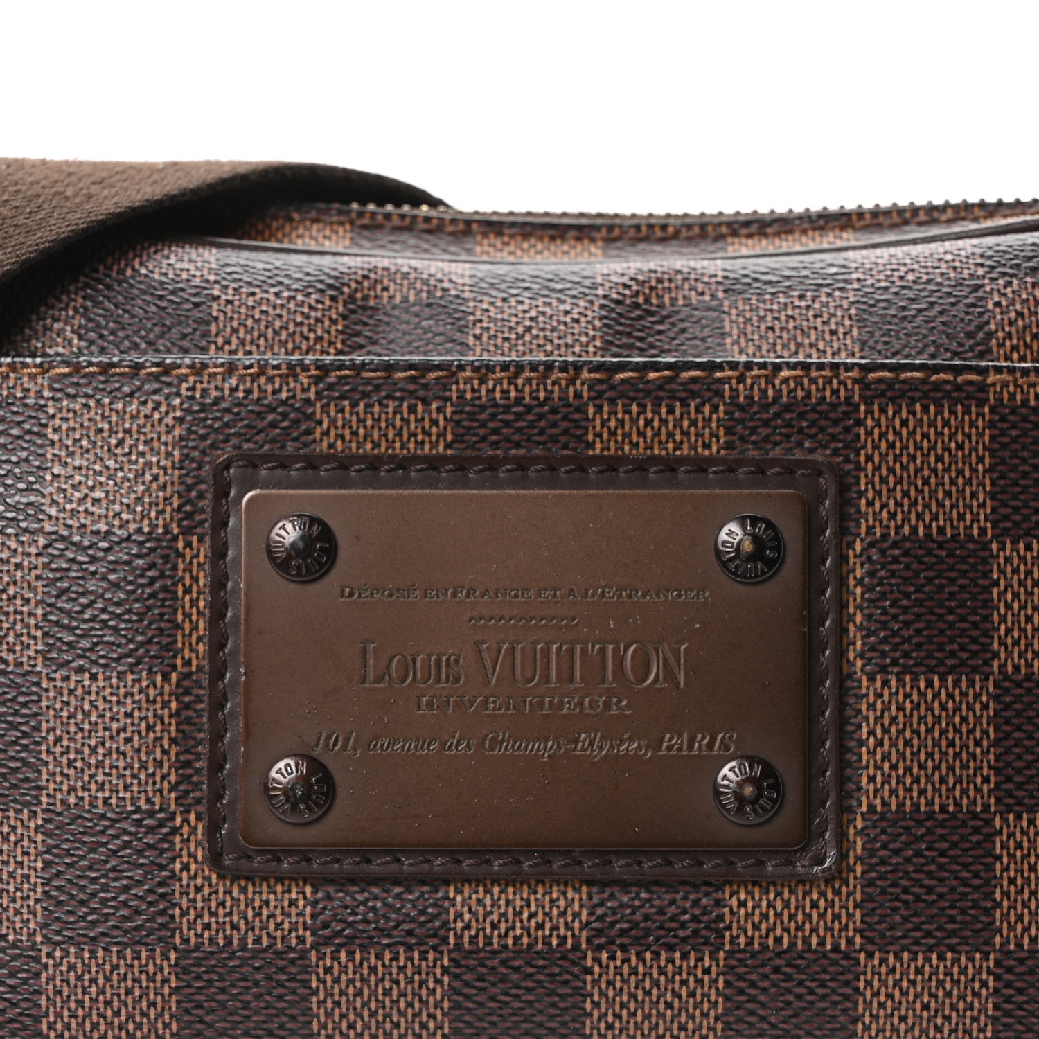 Louis Vuitton Damier Ebene Brooklyn Bum Bag 7 of 9