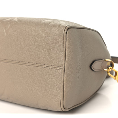 Louis Vuitton Empreinte Monogram Giant Speedy Bandouliere 25 Tourterelle 9 of 9