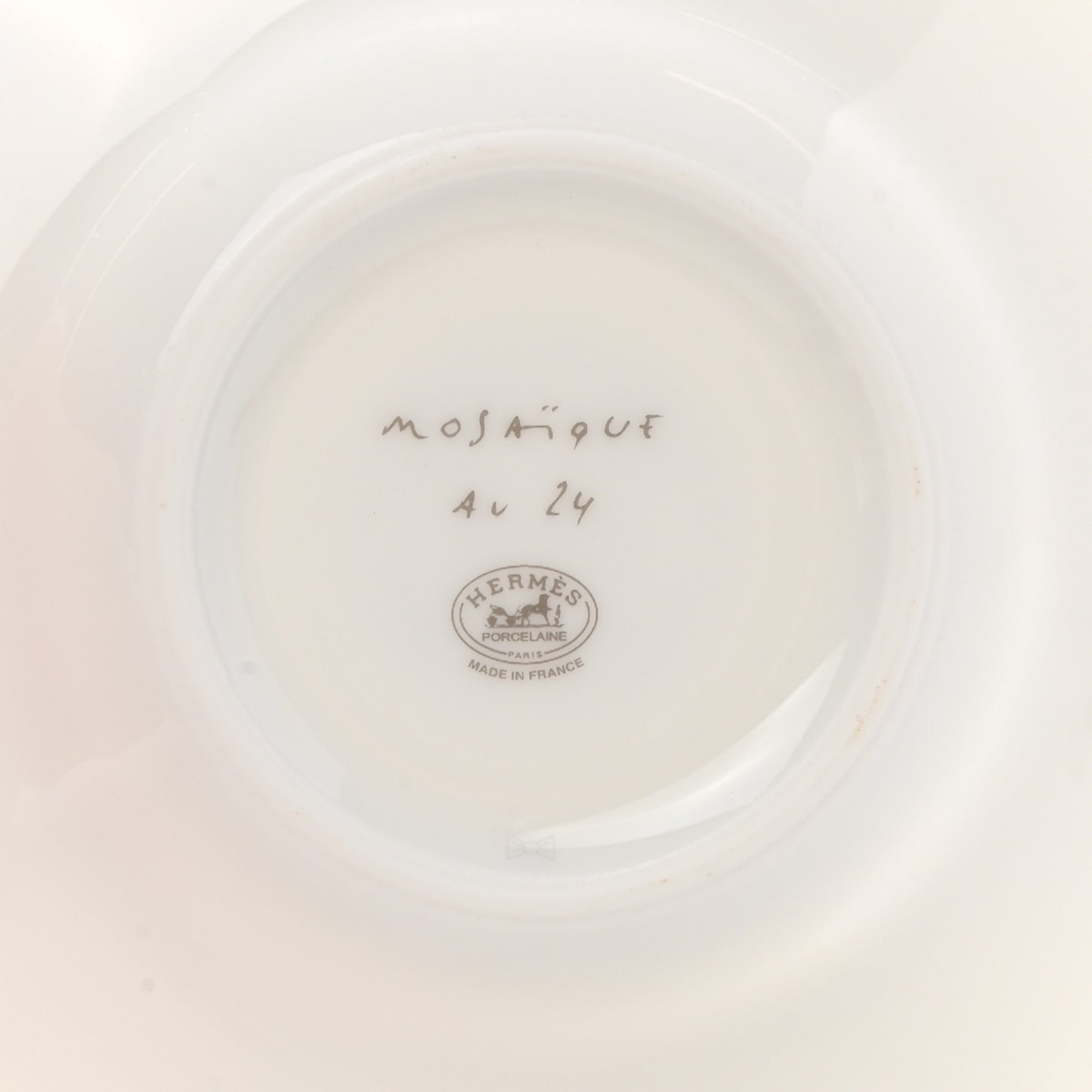 Porcelain Mosaique au 24 Coffee Cup and Saucer Set of 2