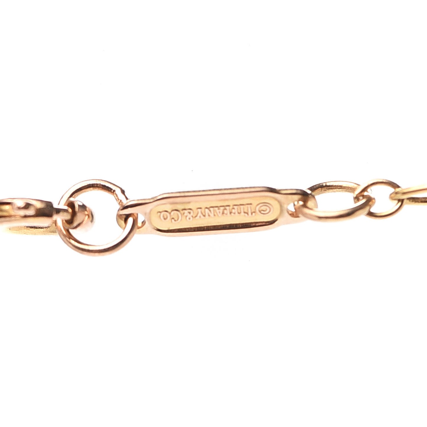 18K Yellow Gold Diamond Quatrefoil Key Pendant Necklace