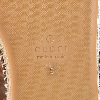 Gucci Suede Square G Mens Espadrilles 9 Sigaro 6 of 12