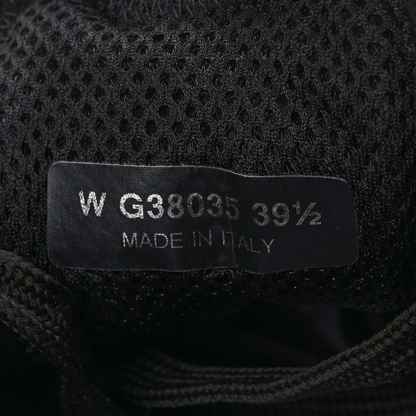 Nylon Suede Calfskin CC Sneakers 39.5 Black