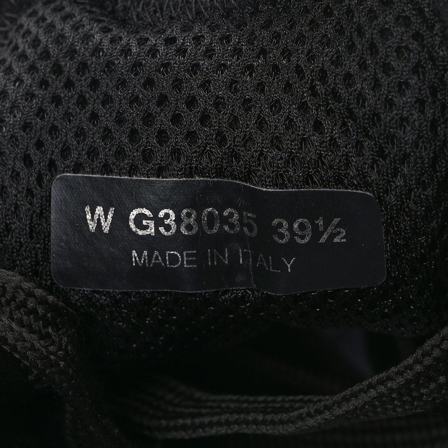 Chanel Nylon Suede Calfskin CC Sneakers 39.5 Black 8 of 9