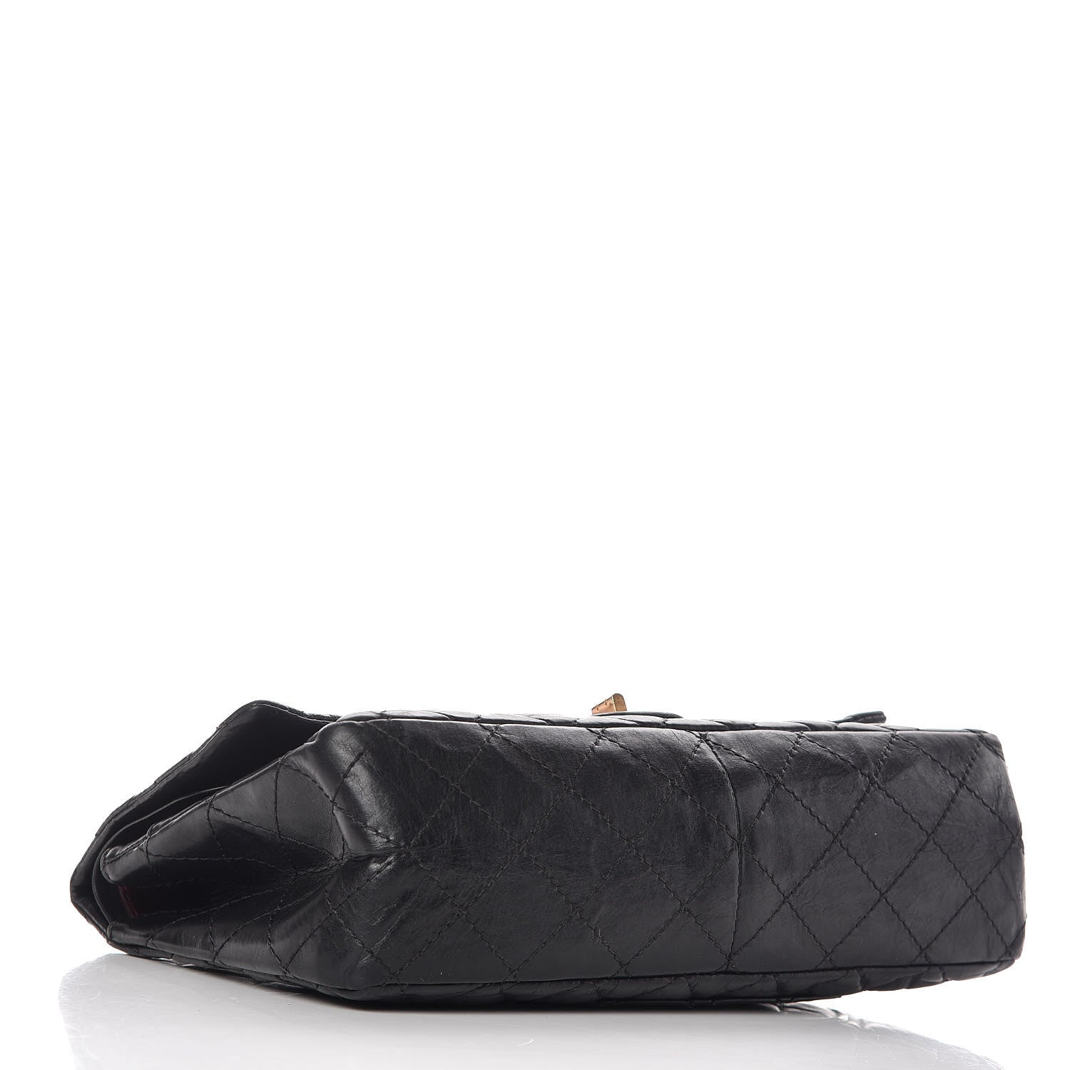 Chanel Aged Calfskin Quilted 2.55 Reissue 226 Flap Black 4 of 14