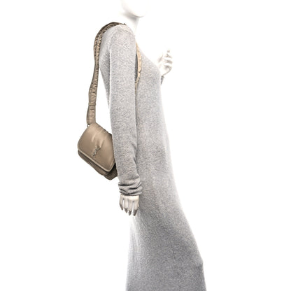 Saint Laurent Econyl Nylon Small Niki Messenger Gray Hay 2 of 10