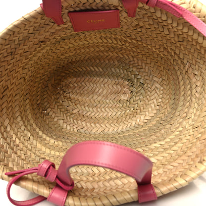 Celine Raffia Calfskin Triomphe Teen Panier Lipstick 5 of 9