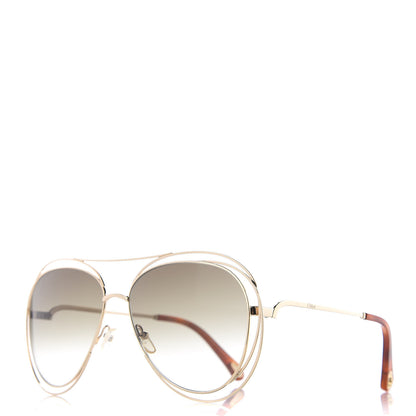 Chloe Carlina Round Sunglasses CE134S Gold 1 of 7