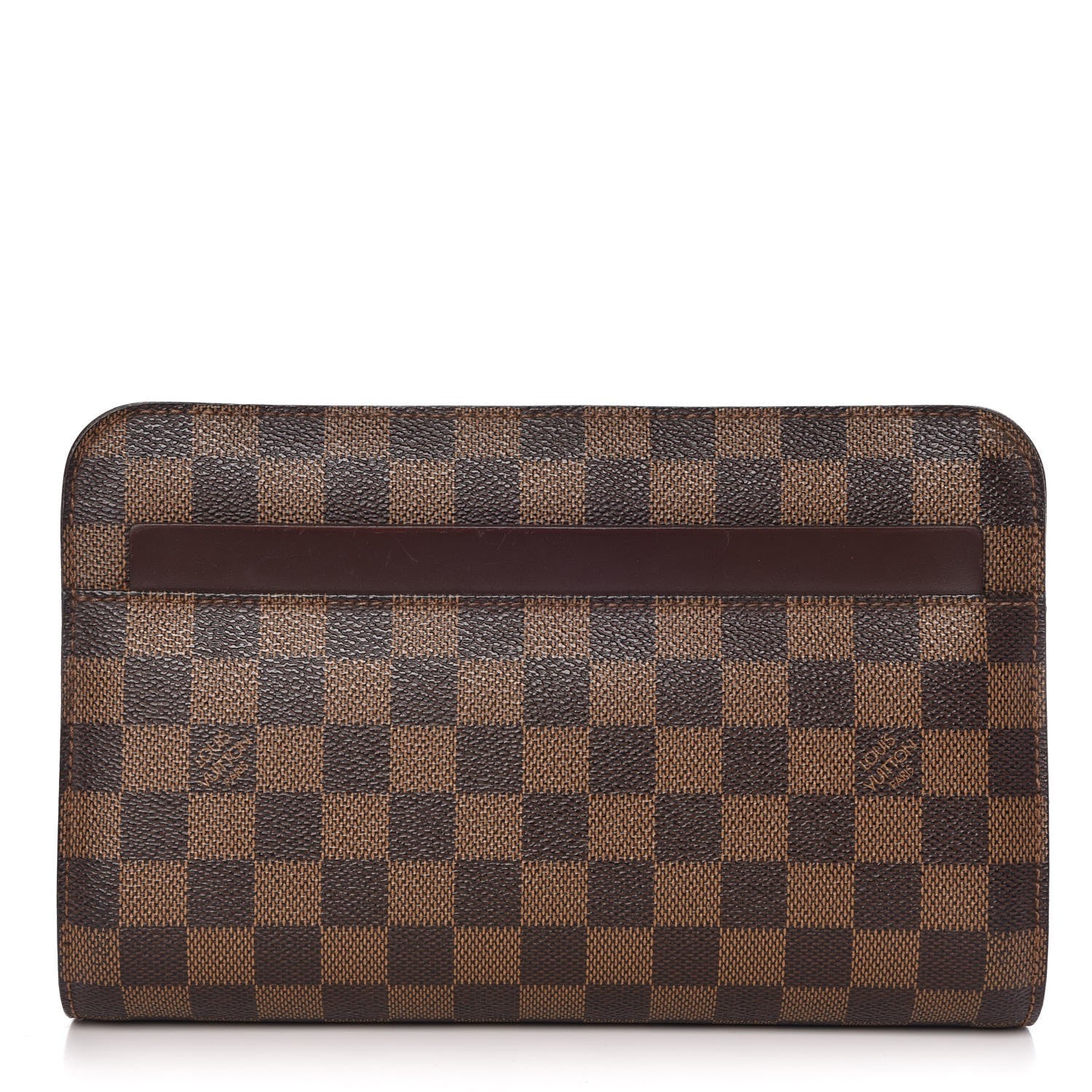 Louis Vuitton Damier Ebene Pochette Saint Louis Clutch 1 of 7