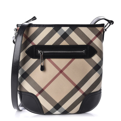 Burberry Supernova Check Small Dryden Crossbody Bag Black 1 of 11