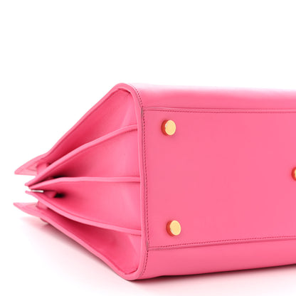 Saint Laurent Calfskin Small Sac De Jour Bubblegum 10 of 17