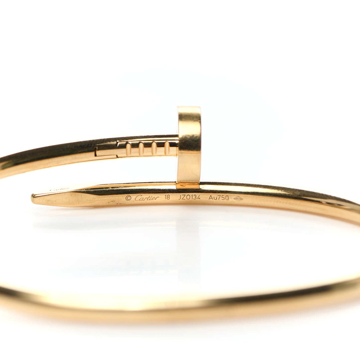 18K Yellow Gold Juste Un Clou Bracelet 18