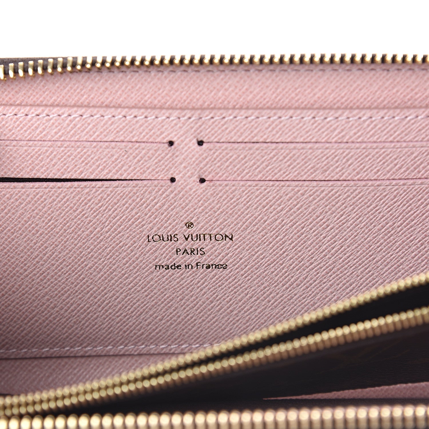 Louis Vuitton Monogram Clemence Wallet Rose Ballerine 5 of 5