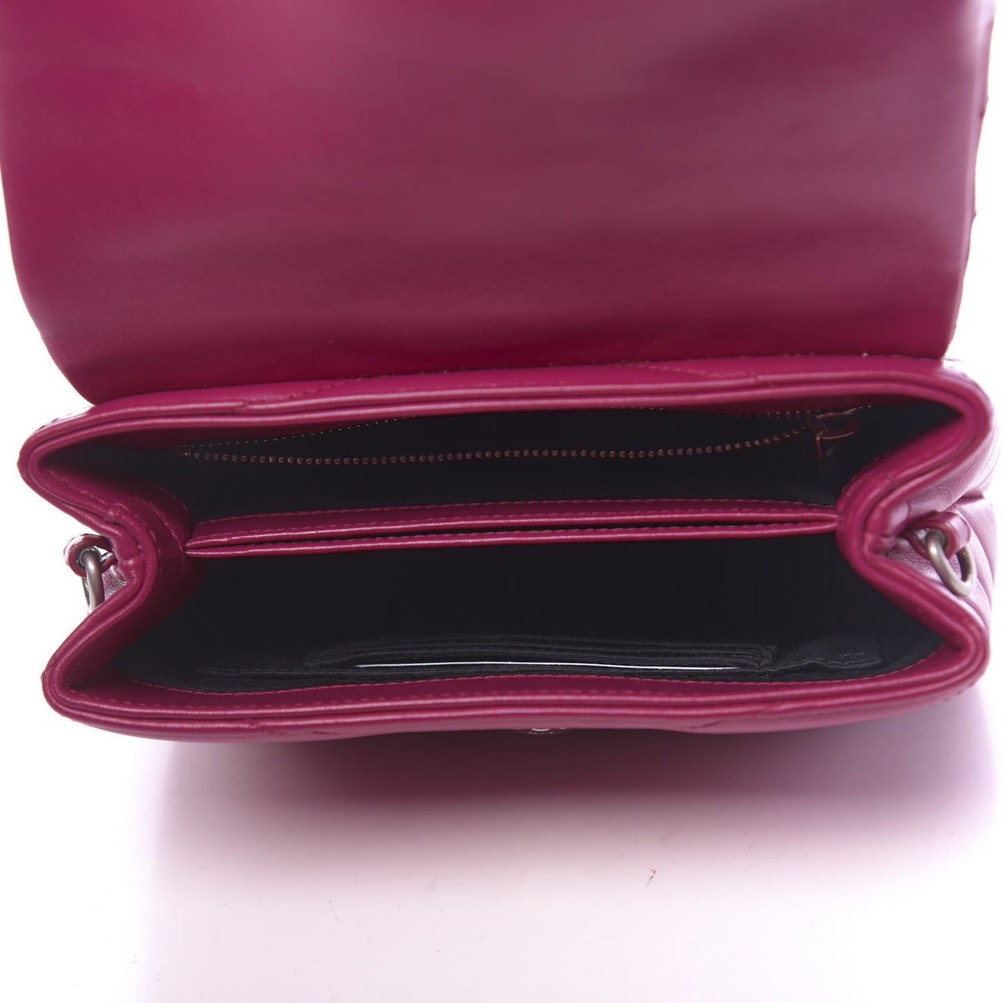 Calfskin Y Quilted Monogram Toy Loulou Crossbody Bag Freesia