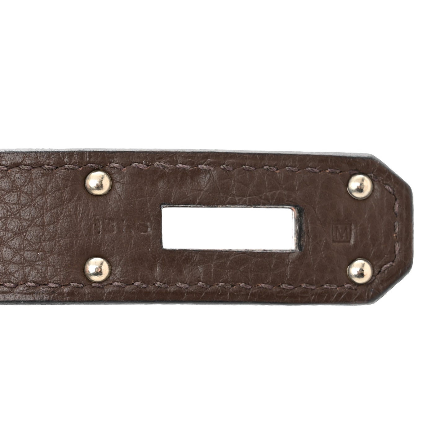 Taurillon Clemence Shoulder Kelly 40 Cafe