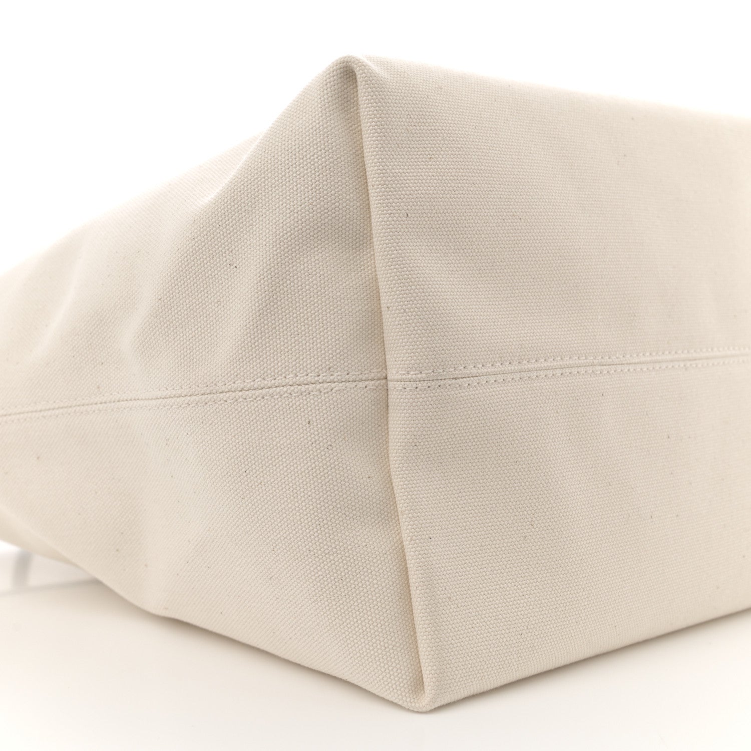 Balenciaga Cotton Canvas Calfskin BB Logo Jumbo Small Tote Bag Black White 8 of 9