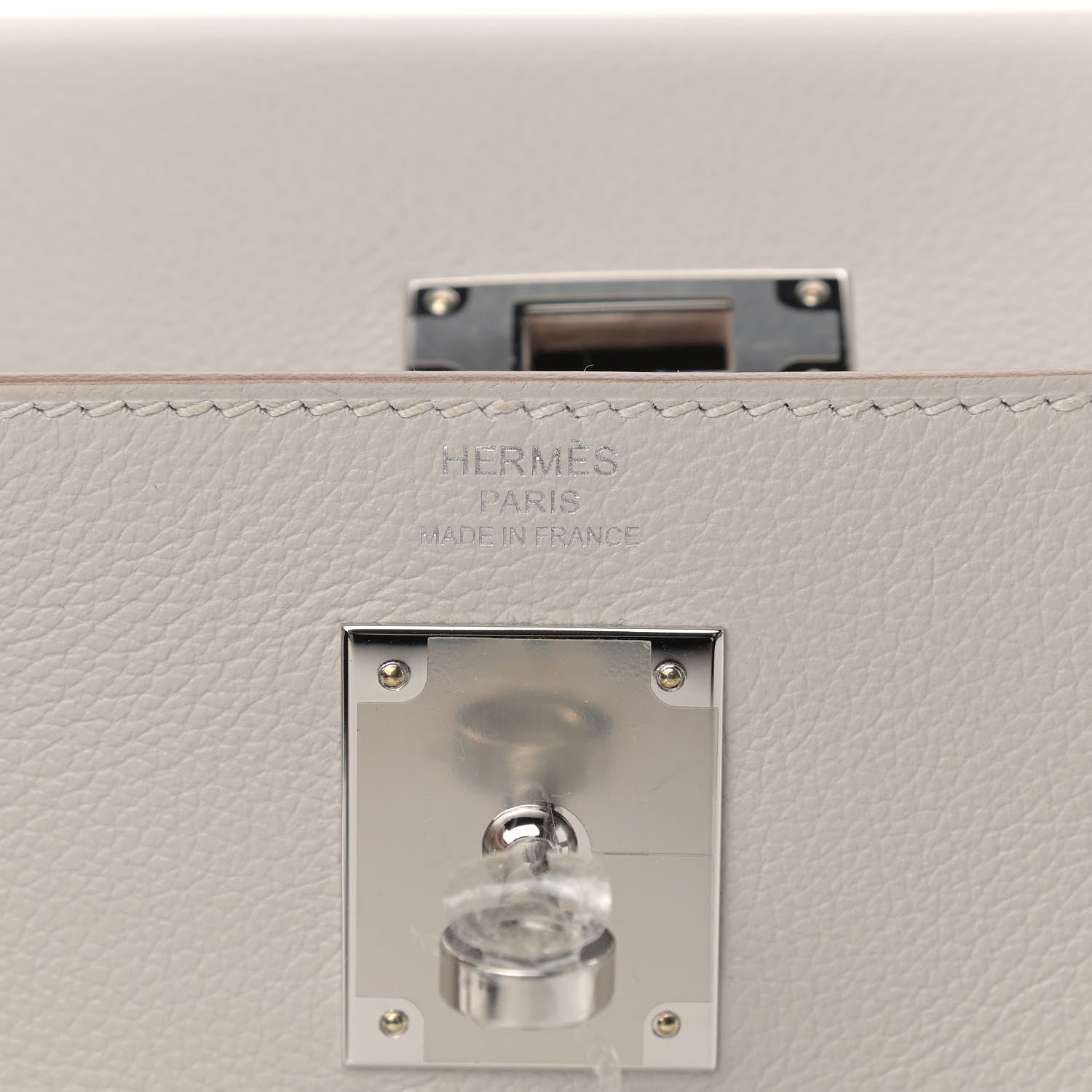Hermes Evercolor Kelly Retourne 28 Gris Perle 6 of 11