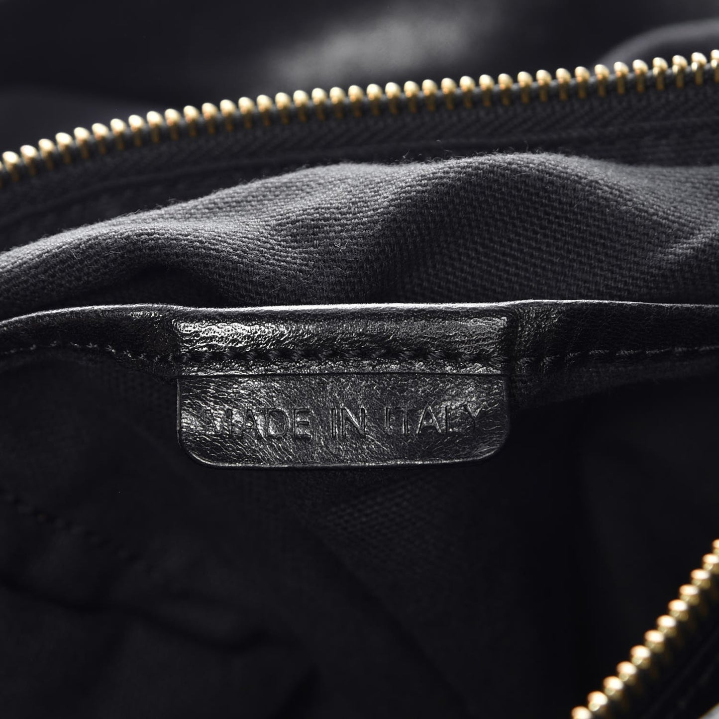 House Check Bridle Calfskin Medium Gosford Hobo Black
