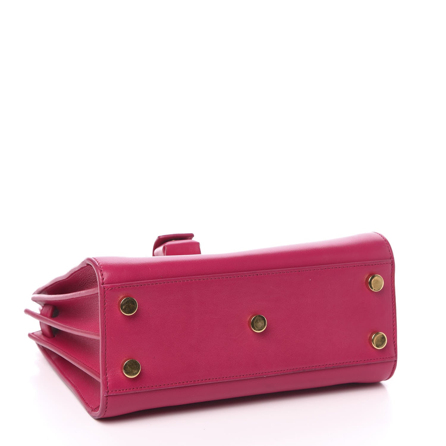 Saint Laurent Calfskin Nano Sac De Jour Bubblegum 5 of 14