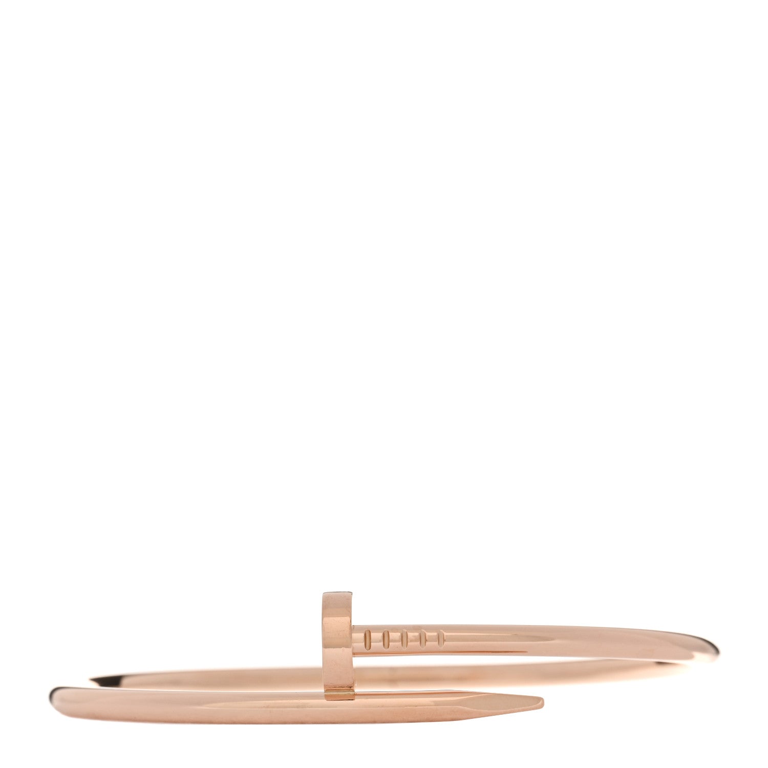 Cartier 18K Pink Gold Juste Un Clou Bracelet 20 1 of 4